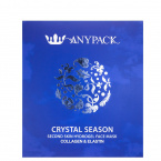 JINCOSTECH Anypack crystal season second skin hydrogel face mask Тканевая маска для лица