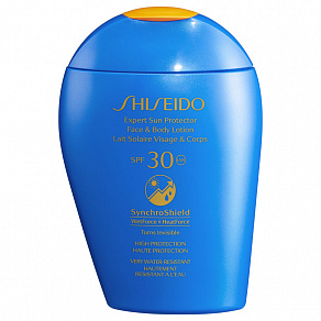 SHISEIDO Солнцезащитный лосьон для лица и тела Expert Sun SPF30+