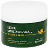 Dewytree Ultra Vitalizing Snail Intensive Cream Обновляющий интенсивный крем для лица с экстрактом с - 2