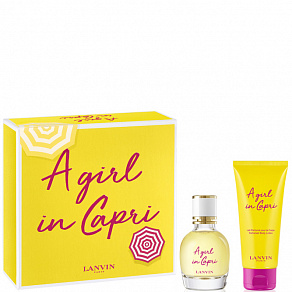 Lanvin A Girl in Capri Gift Set Подарочный набор